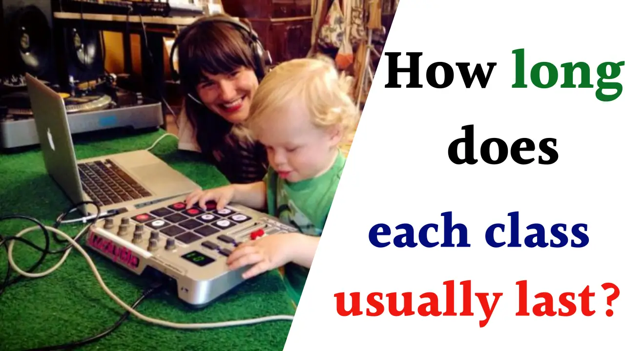 Class Lengths at Baby DJ School