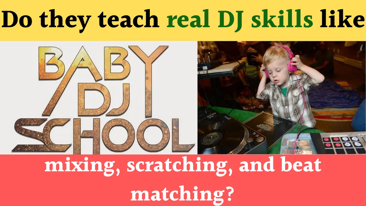 Fundamental DJ skill taught by Baby DJ School