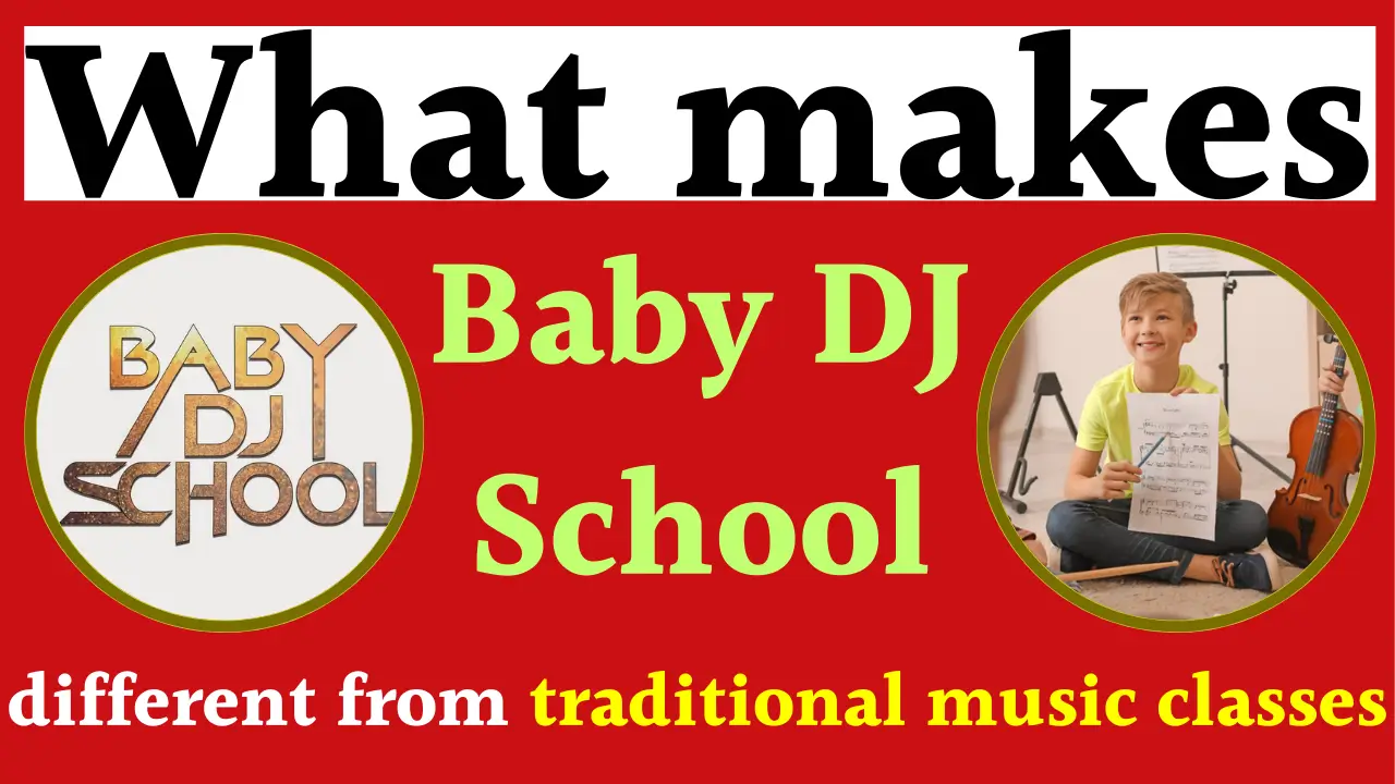 How is Baby DJ School different from traditional music classes