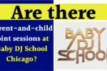 Parent - Children joint sessions at Baby DJ School