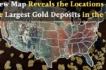 New map reveals the locations of the largest gold deposits in the US