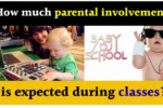 Parental involvement during classes